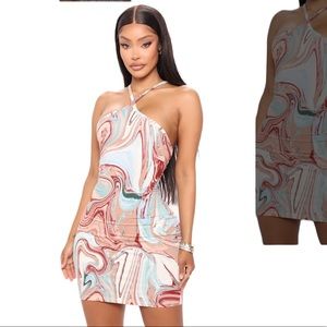 Fashion nova printed dress